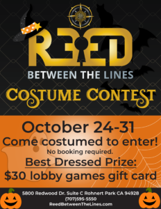 Halloween Costume Contest at Reed Between The Lines escape room